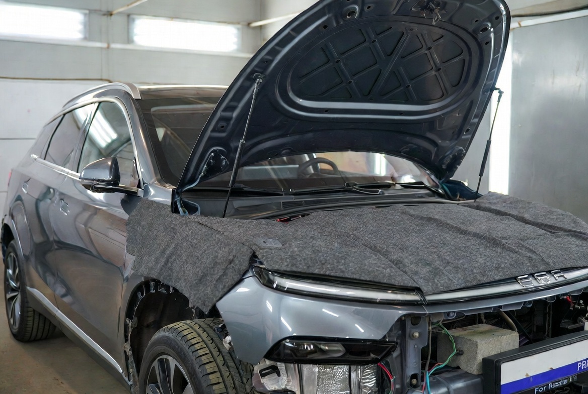 «Утепление моторного отсека: российская vs китайская версия»
