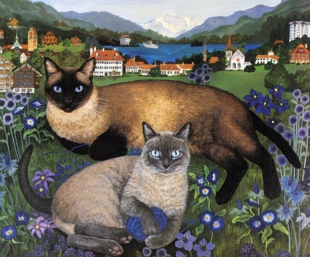 Картины художницы Мими Ванг Олсен.