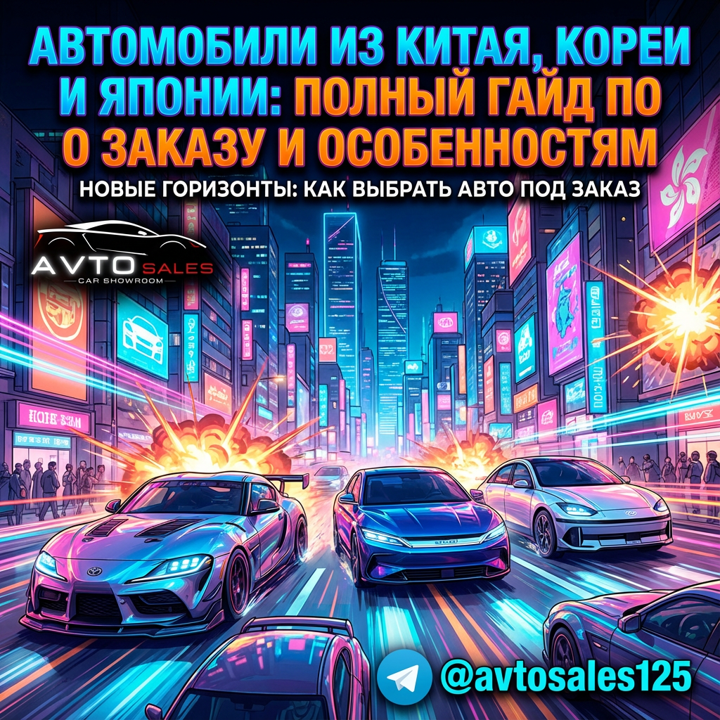    Ваш идеальный автомобиль из Китая, Кореи или Японии: Как заказать и не пожалеть? Авто Сейлс