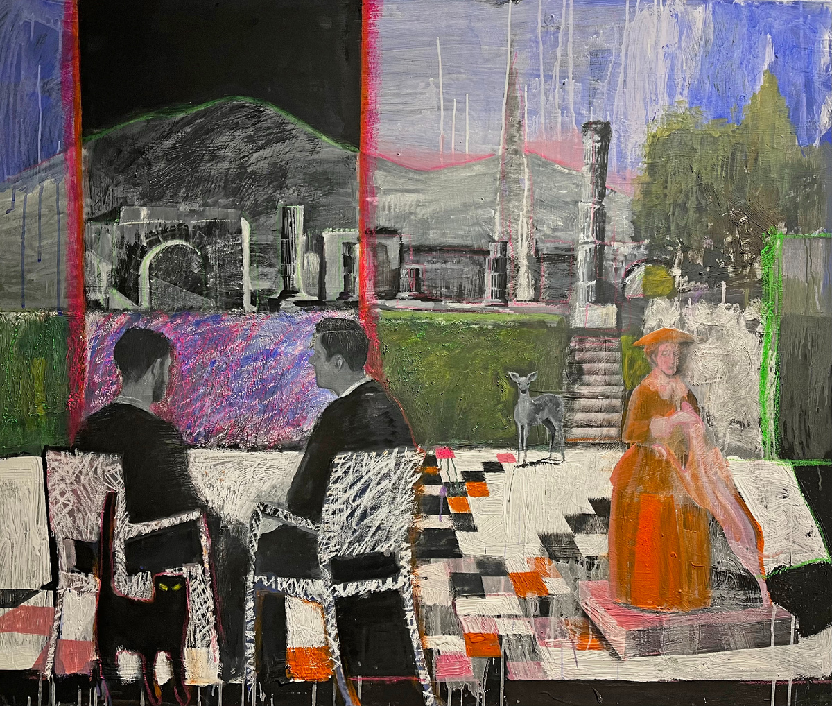 Анна Канфер. Диптих «Археология времени»
Холст, масло, акрил
100 х 120 