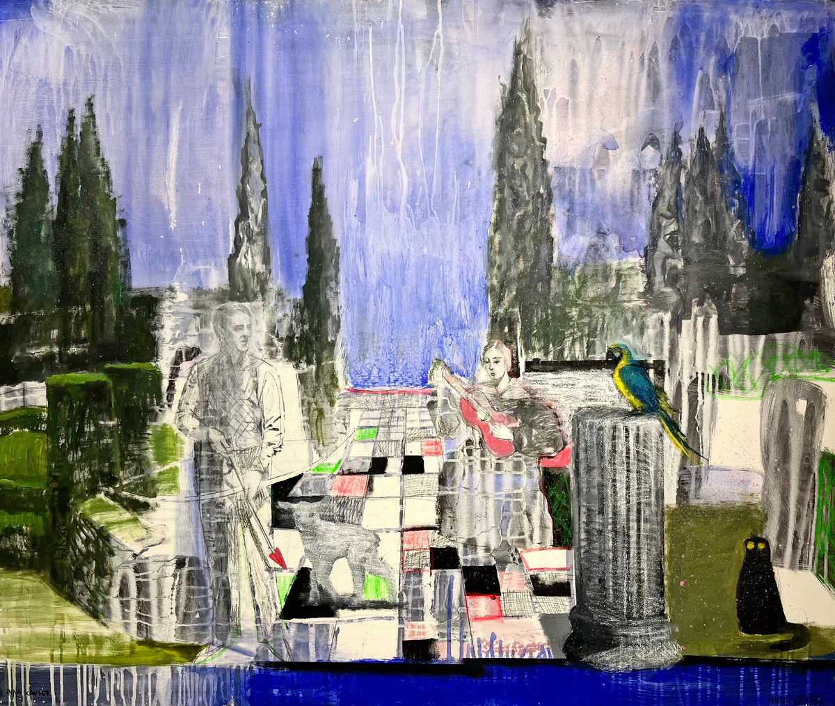 Анна Канфер. Диптих «Археология времени»
Холст, масло, акрил
100 х 120 