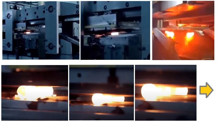 Процесс горячей плоской поперечно-клиновой прокатки