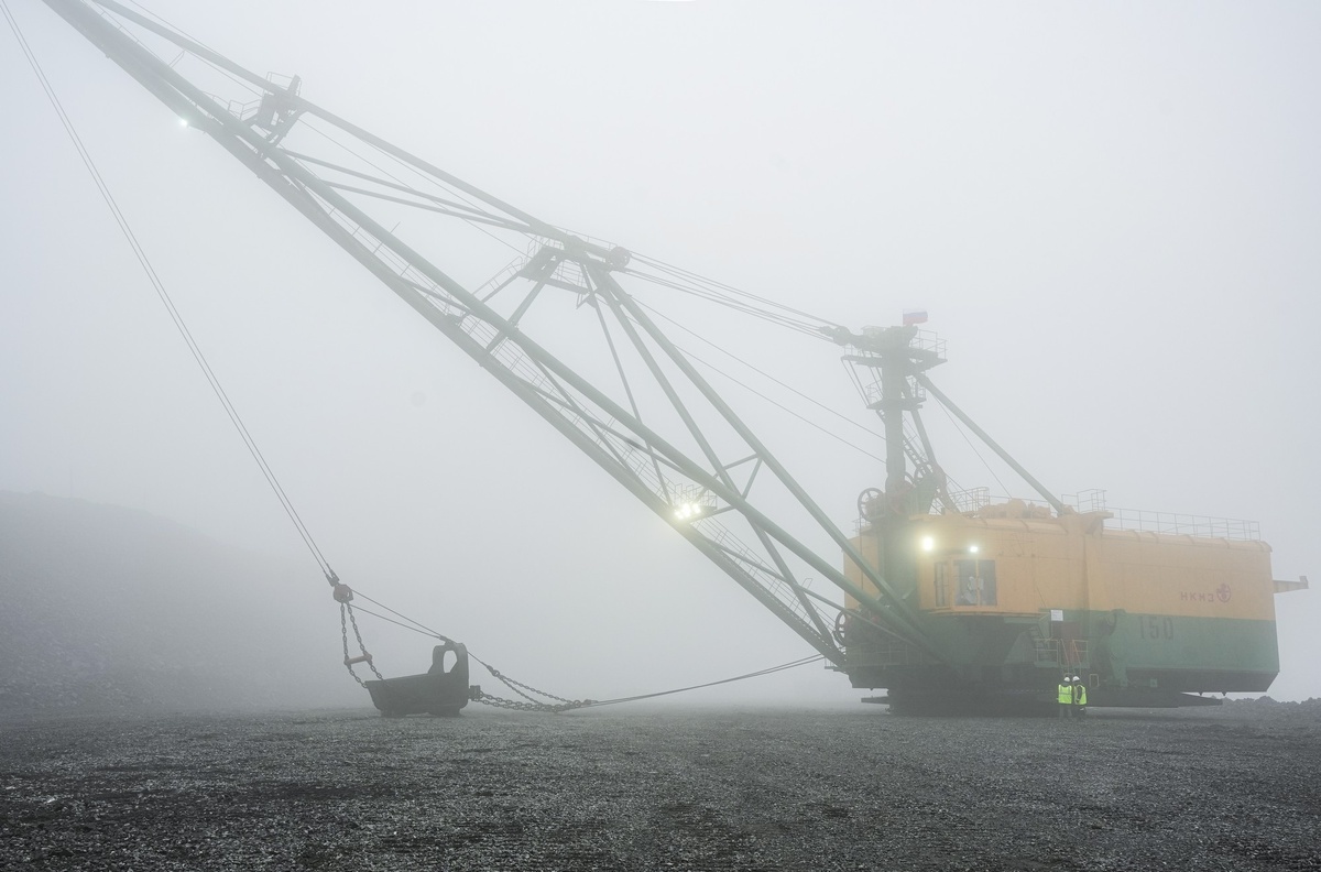 Новичок будет работать на участке отвалов № 1