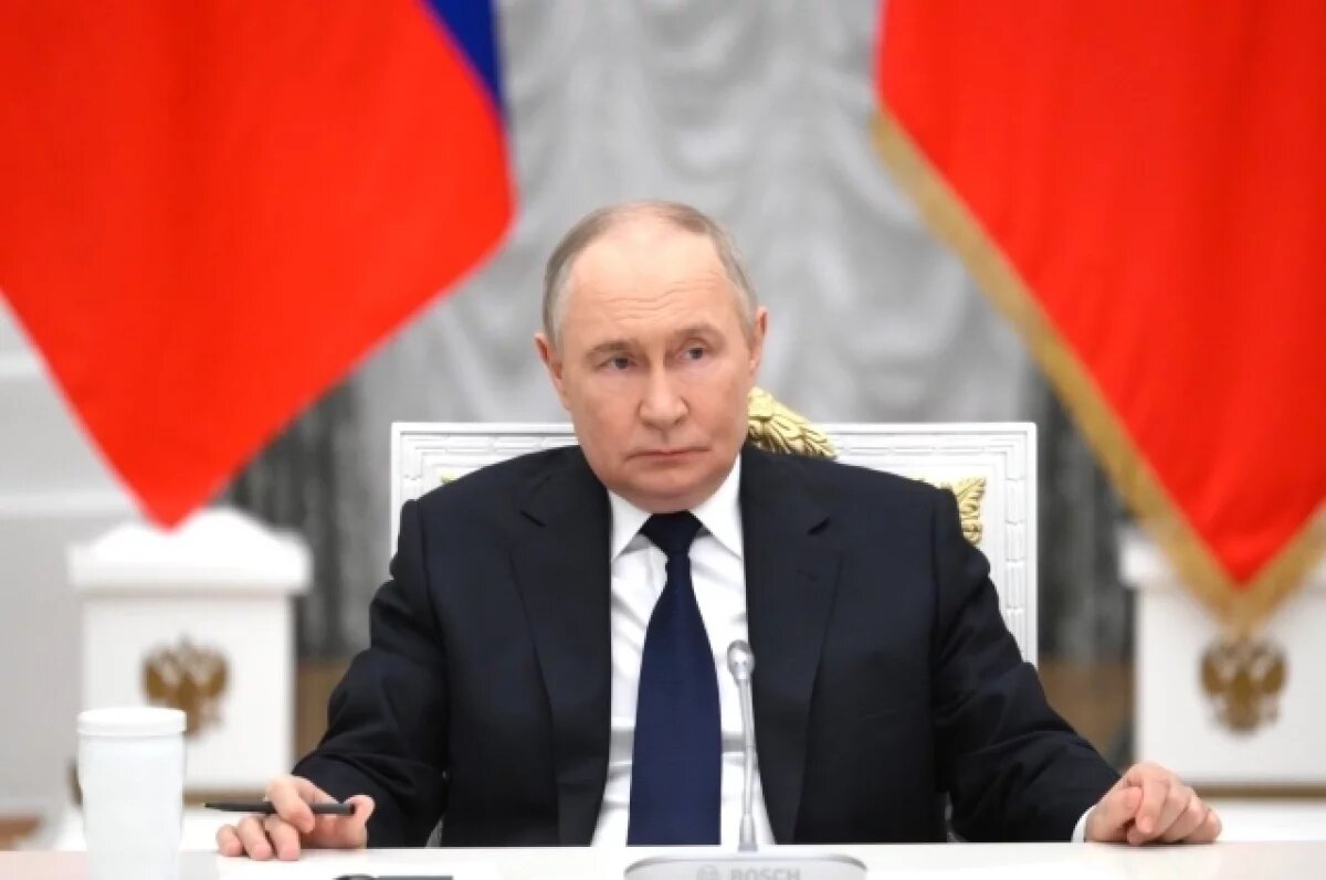    Владимир Путин наградил участницу миссии по ликвидации ЧС в Анапе