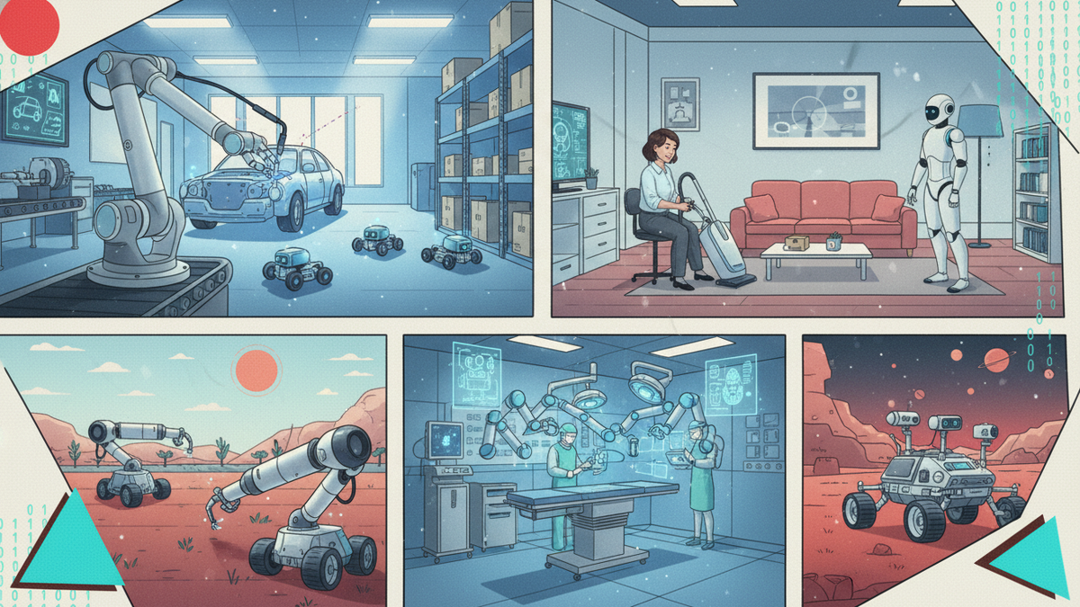 В каких сферах уже используются роботы