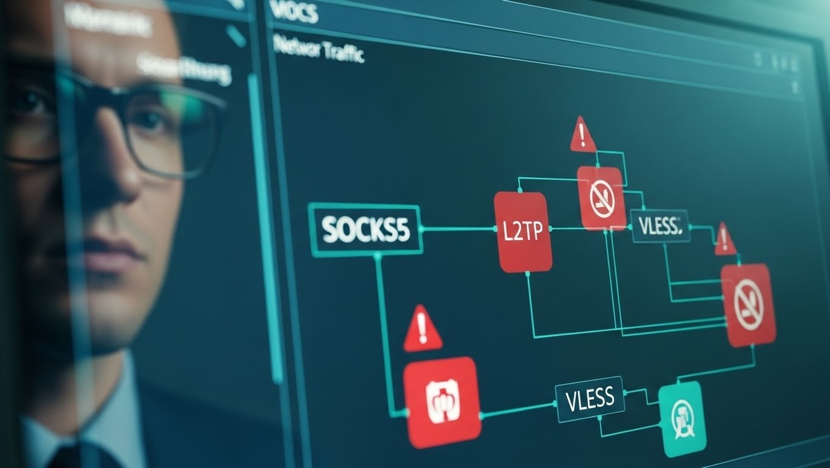 VLESS относится к семейству современных прокси-протоколов