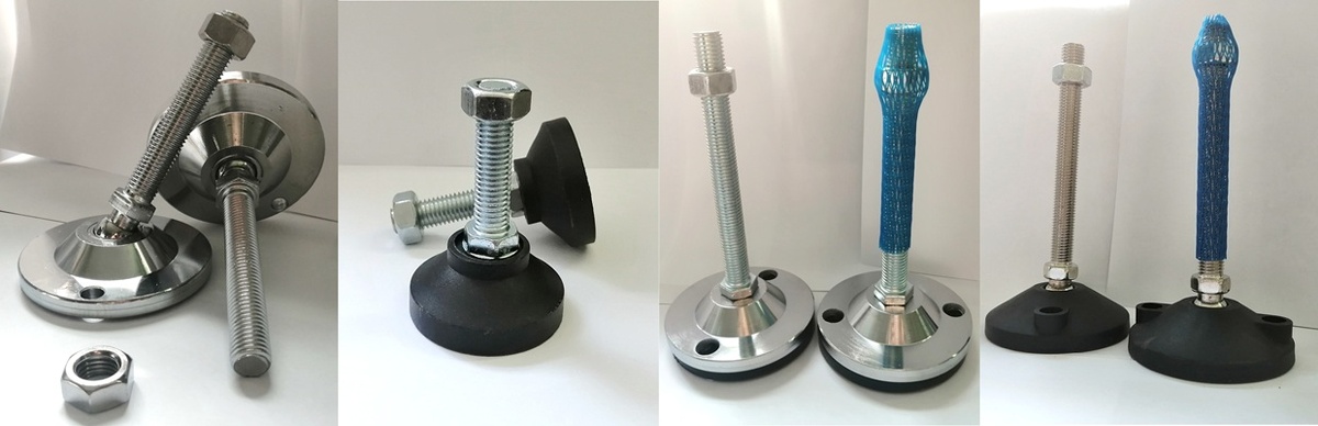 Опорные ножки станков, конвейеров, рольгангов, металлических конструкций и шкафов