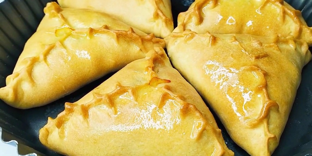 Эчпочмак с курицей и картошкой в духовке🍗