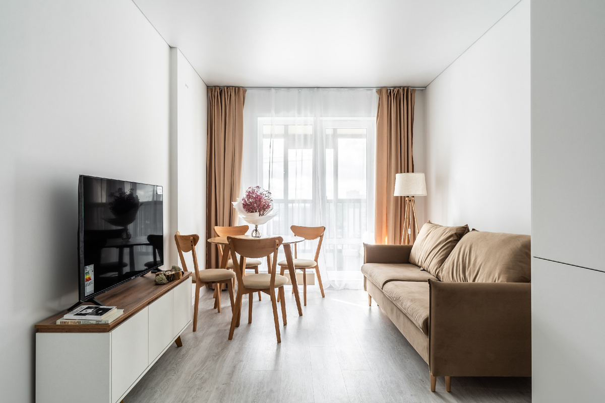 Меблировка квартиры в ЖК "Pulse Premier" - сочетание цвета, комфорта и функционала