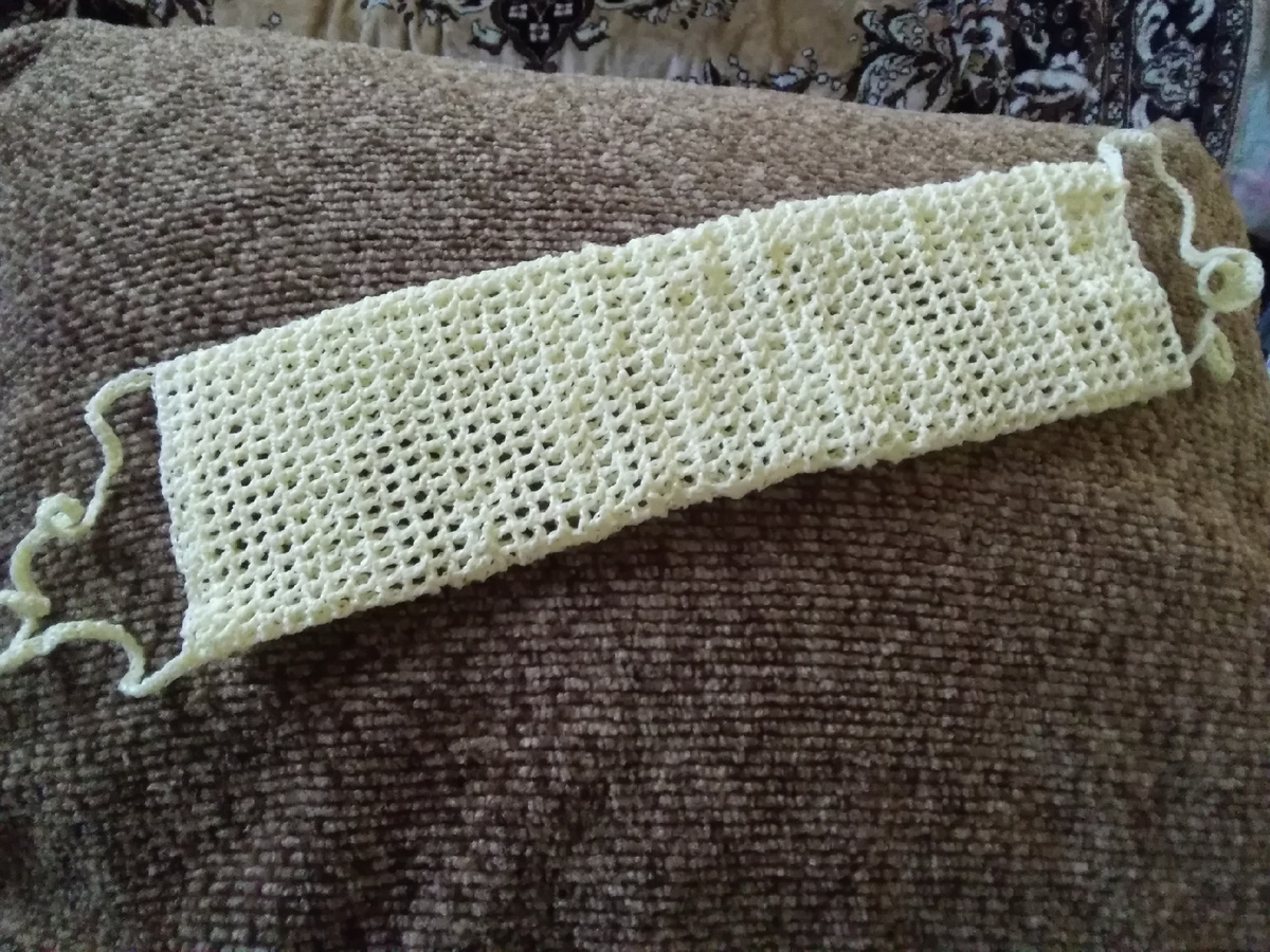 Такие теперь. Вяжу по кругу.