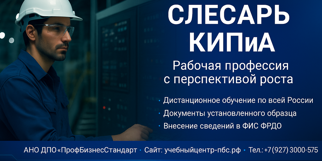 Слесарь КИПиА: что нового и какие перспективы у профессии?