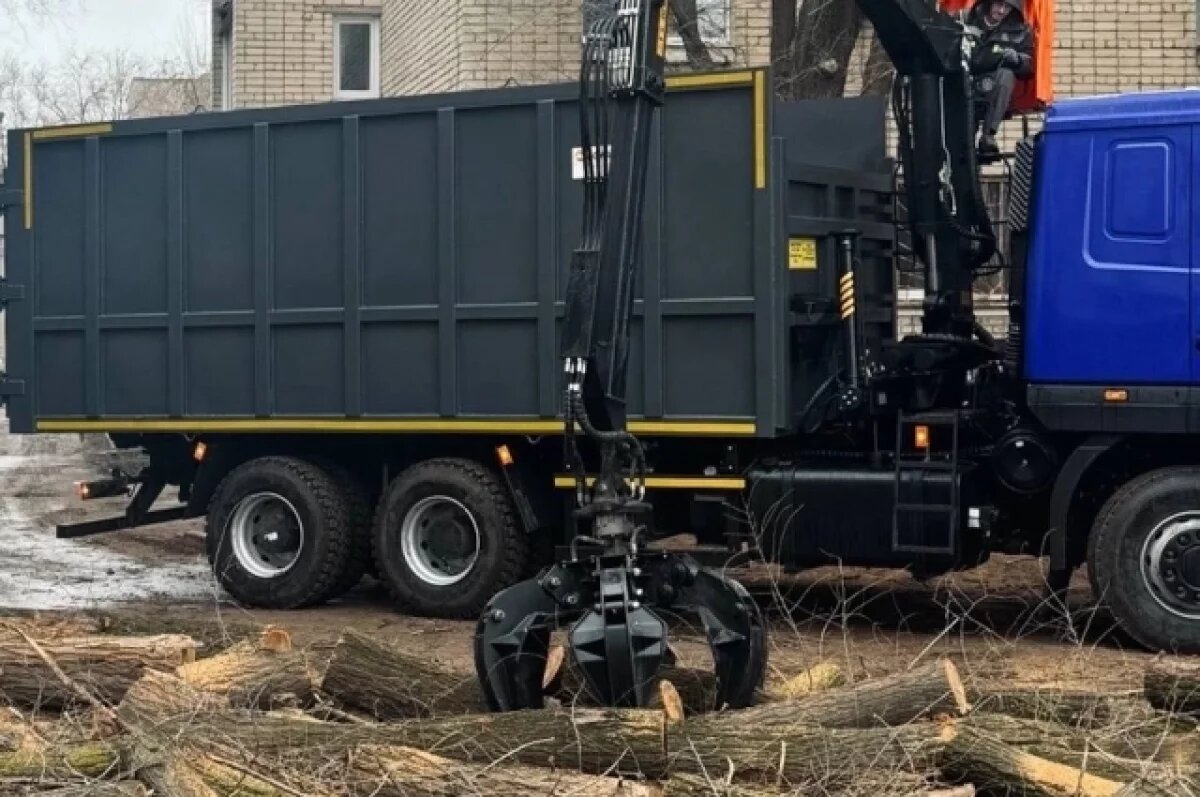    В Тольятти «Зеленстрой» получил современный ломовоз