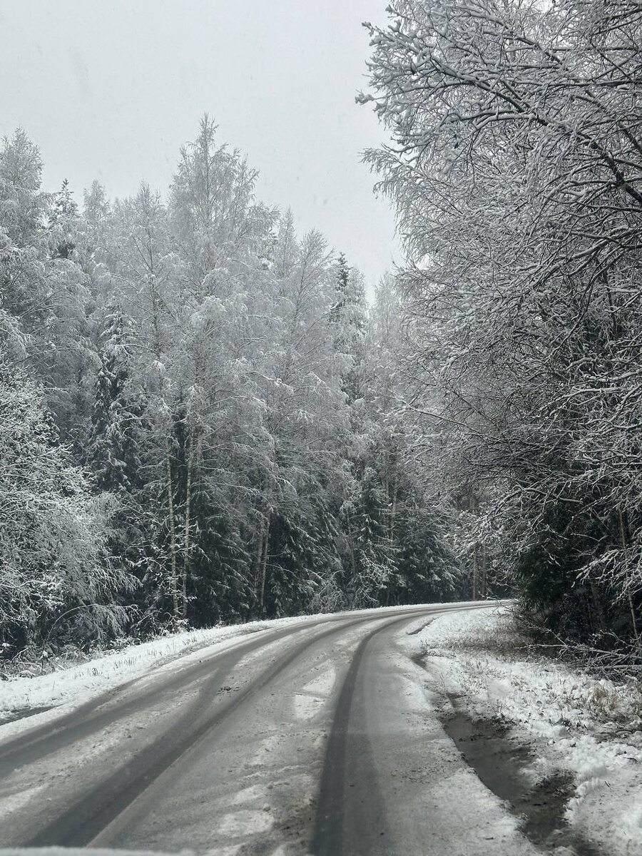 Красивая новая дорога к дому, зимой настоящая сказка, дали летом тоже.