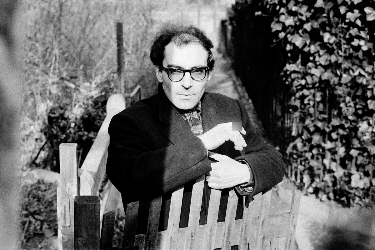 Режиссер Жан-Люк Годар (3 декабря 1930 — 13 сентября 2022) ©Reporters Associes/Gamma-Rapho via Getty Images