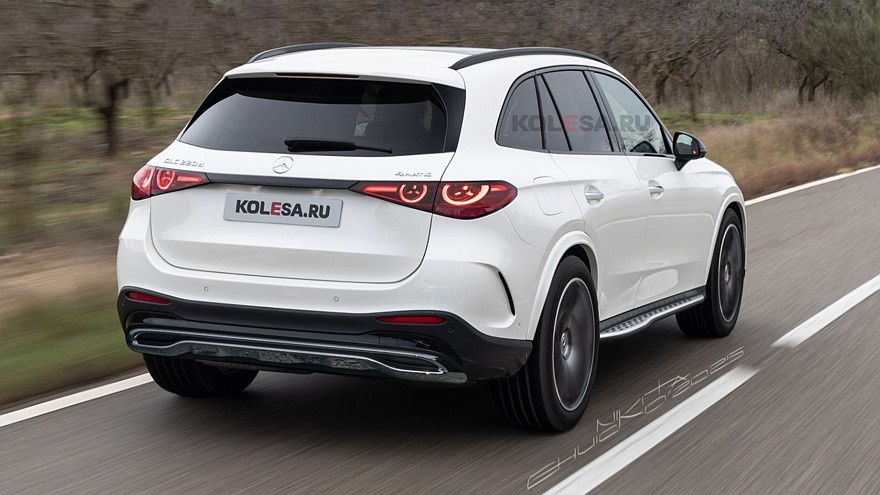    Рендер обновлённого Mercedes-Benz GLC