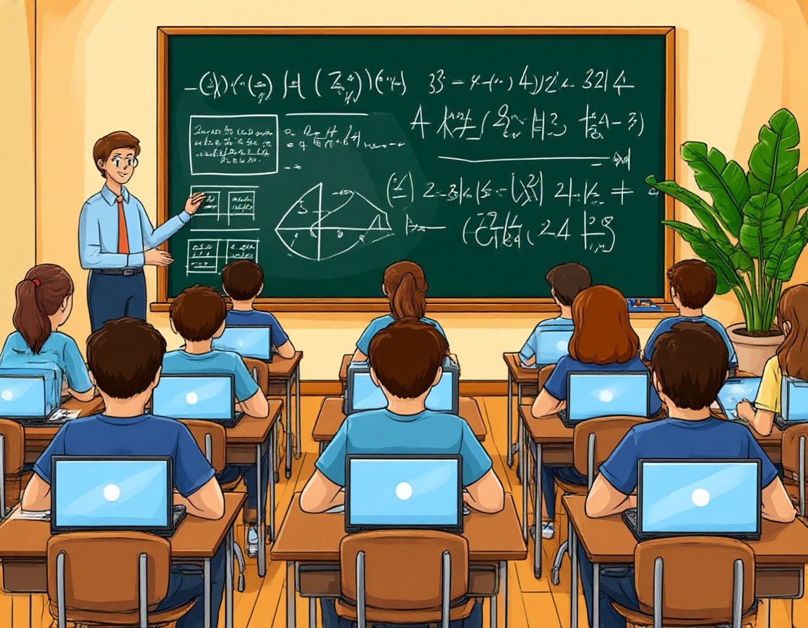 В классе спрятан объект дополненной реальности