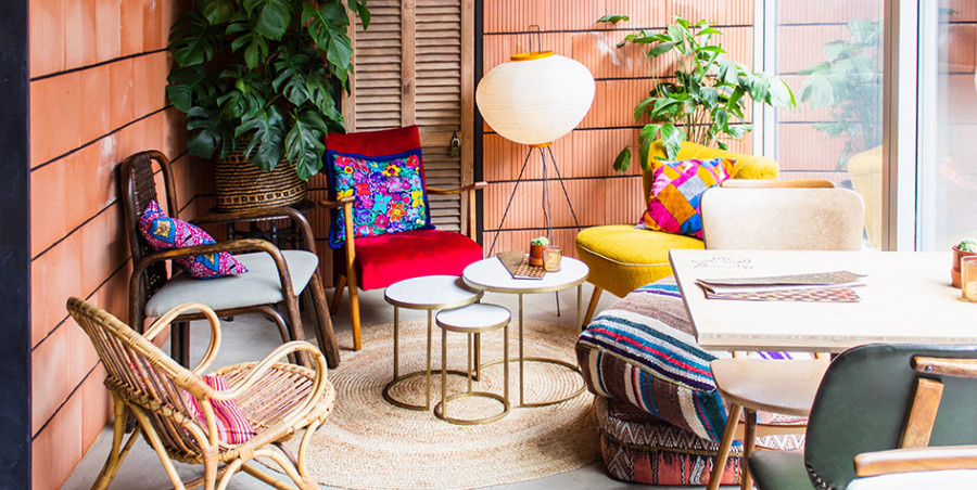 Бохо-шик: свобода цвета и текстур в интерьере