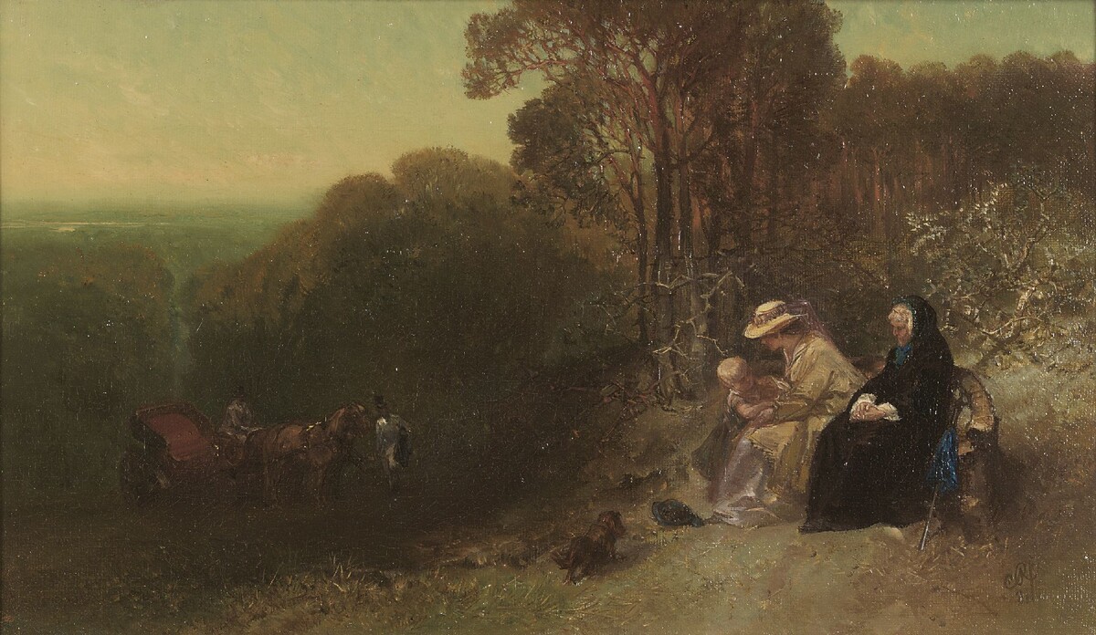 Панорамный вид (A panoramic view) Чарльз Рочуссен