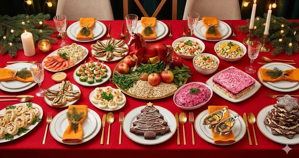 Я уже решила, что буду готовить на Новый 2026 год: показываю меню из 15 блюд