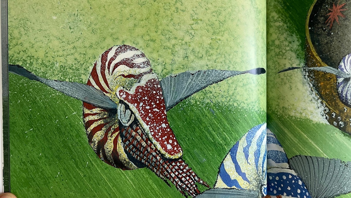 Иллюстратор И. Олейников. Фото автора.