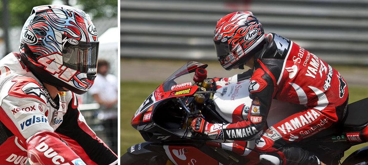 Японский гонщик Нориюки Хага.