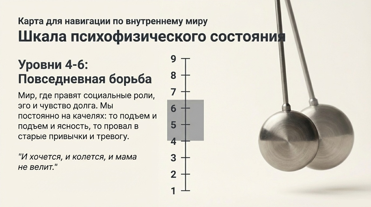 Средний - "нормальный" - уровень