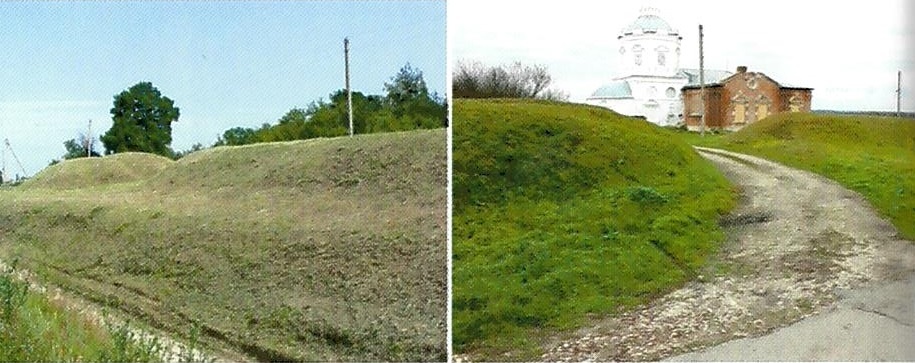 Валы крепости / Въезд в детинец