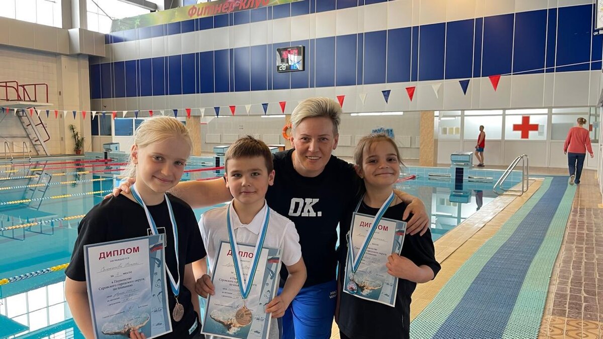 О.К. Новикова и ее воспитанники