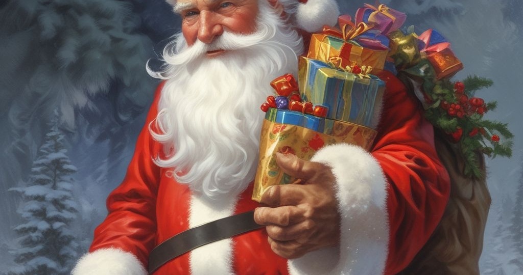 Дед Мороз и подарки.(Страшилка на Новый Год).