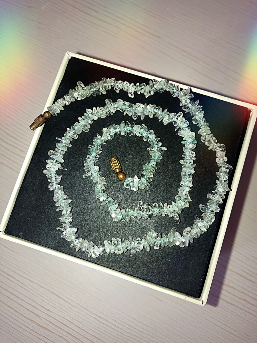 Колье из бериллов