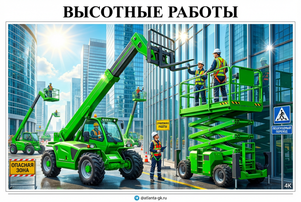 Особенности и ограничения высотных работ для торговых центров