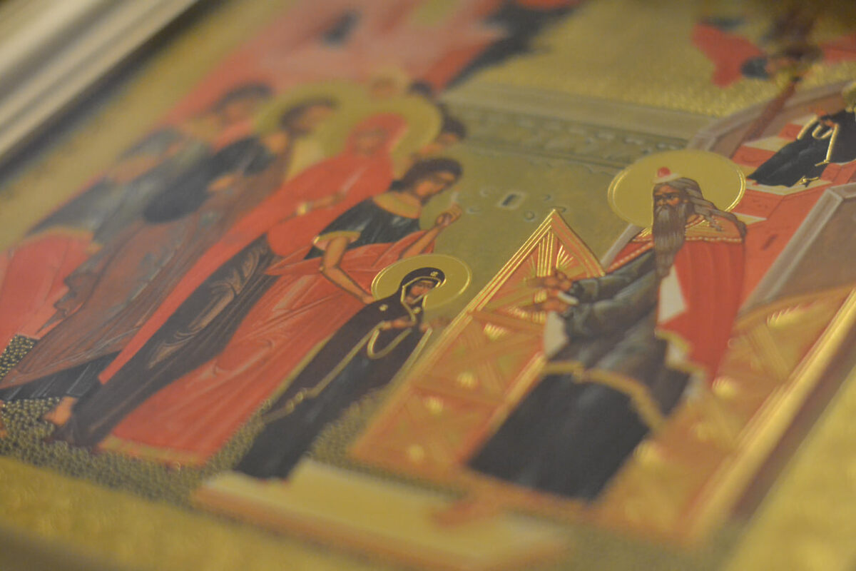 Икона Введения во храм Пресвятой Богородицы