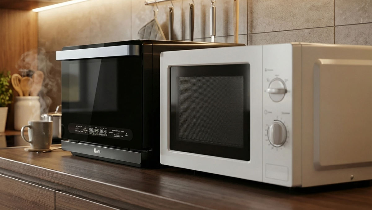Инверторная СВЧ печь SATE HEAD-CHEF HC-100 и обычная СВЧ