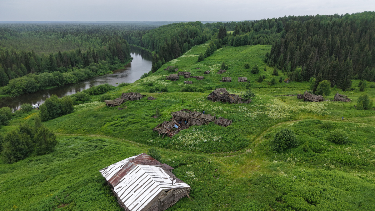 Талово на реке Колва