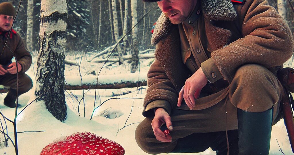 Боец, который нашёл путь через лес по мухоморам