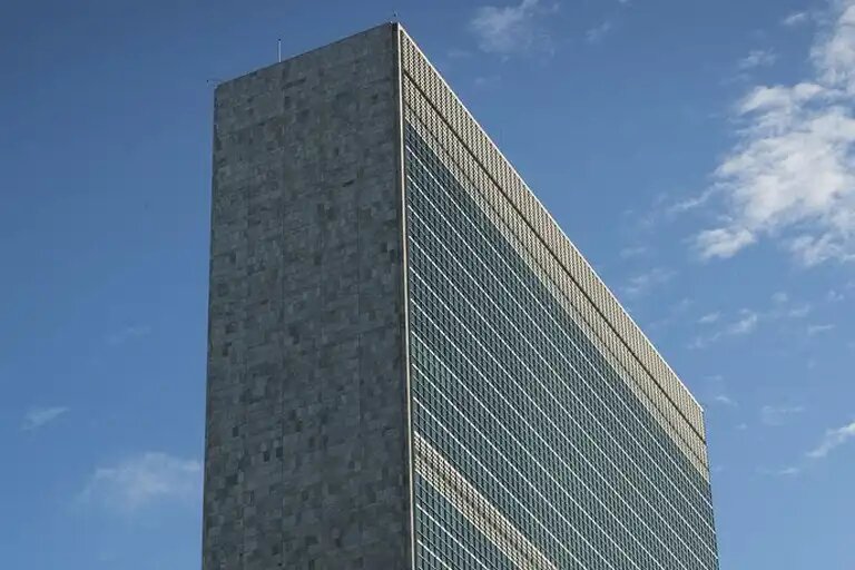    Фото ООН/Р. Бажорнас Здание Секретариата ООН в Нью-Йорке.