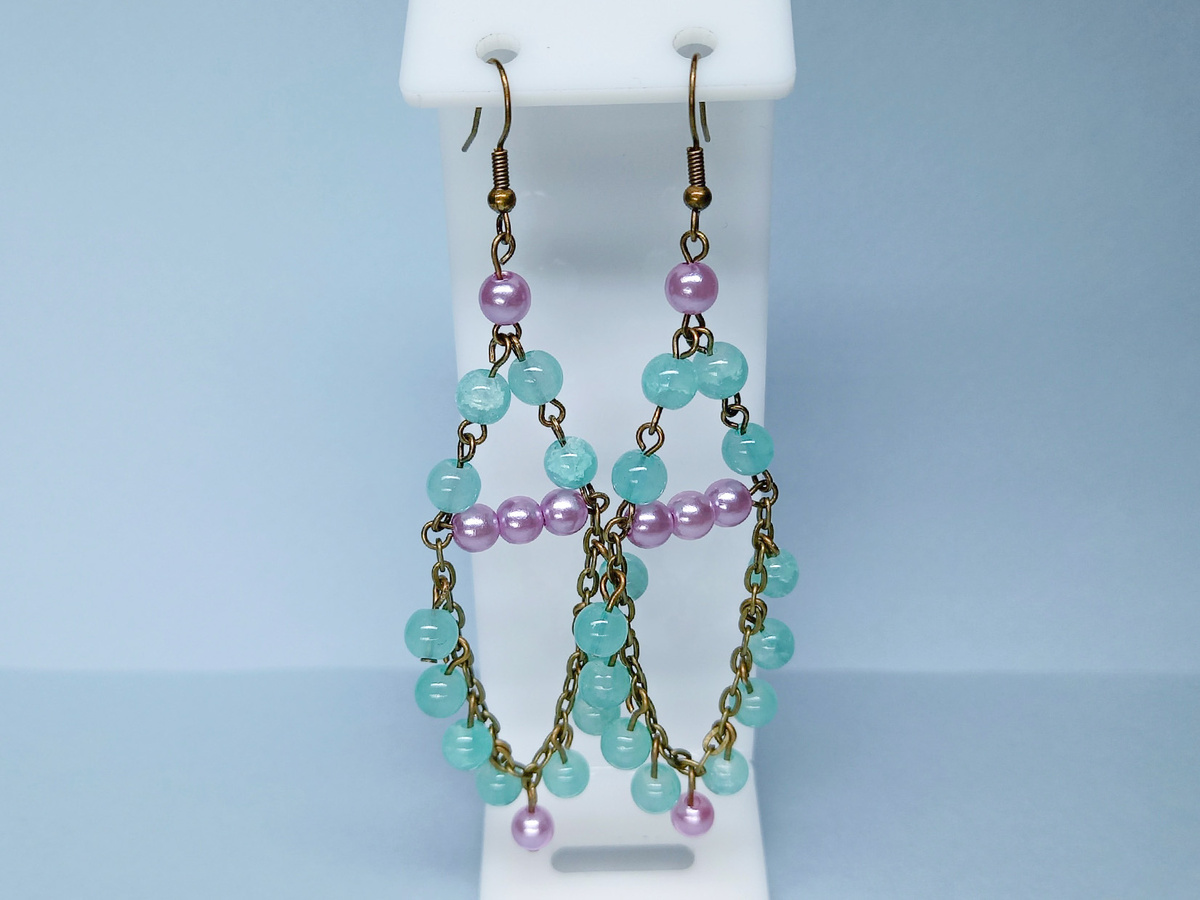 Серьги своими руками