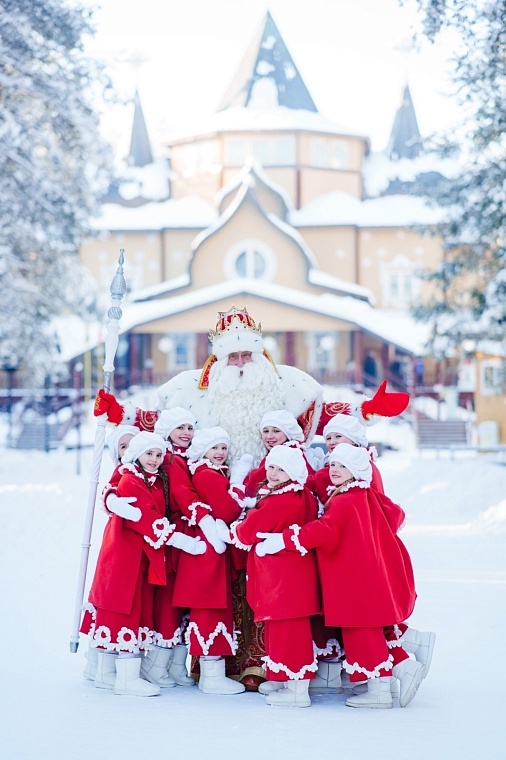 Дед Мороз в Великом Устюге. Фото: dom-dm.ru