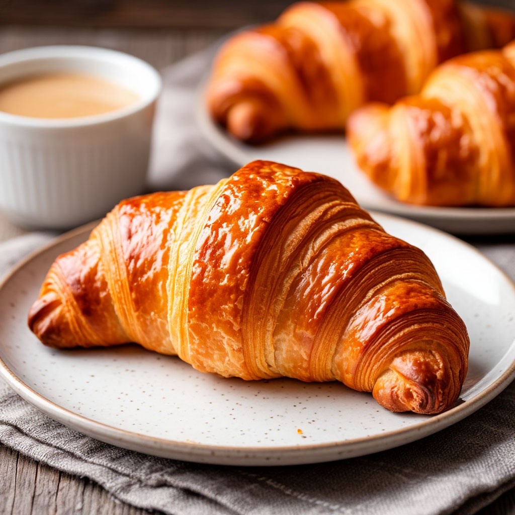 Круассаны с сгущёнкой