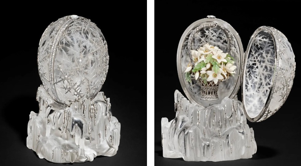 Трехминутные торги и мировой рекорд: как «Зимнее яйцо» Фаберже стало самым дорогим