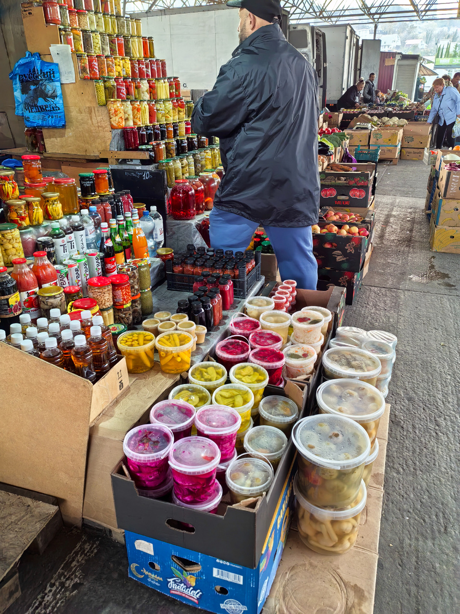 соленья, масла..