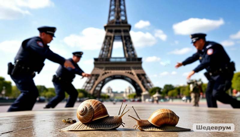 Францию потрясло похищение улиток