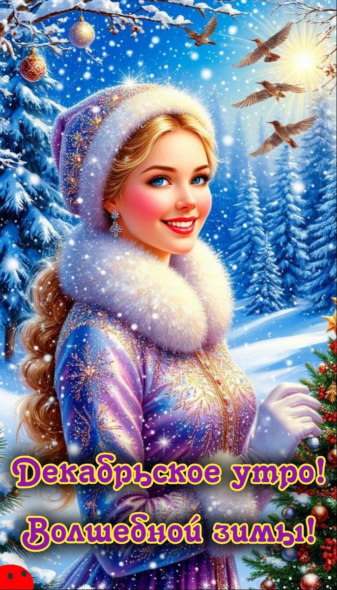 Доброе Декабрьское утро