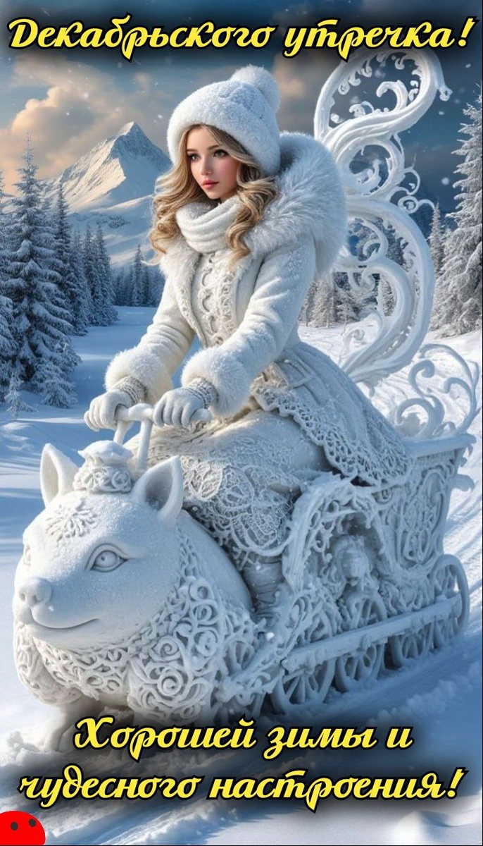 Доброе Декабрьское утро