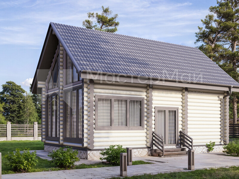 Дом из бревна https://mastermay.ru/proekty