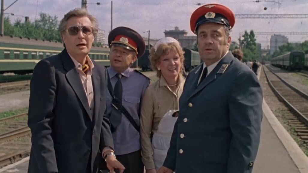     Источник: Кадр из фильма Эльдара Рязанова «Вокзал для двоих» («Мосфильм», 1982)