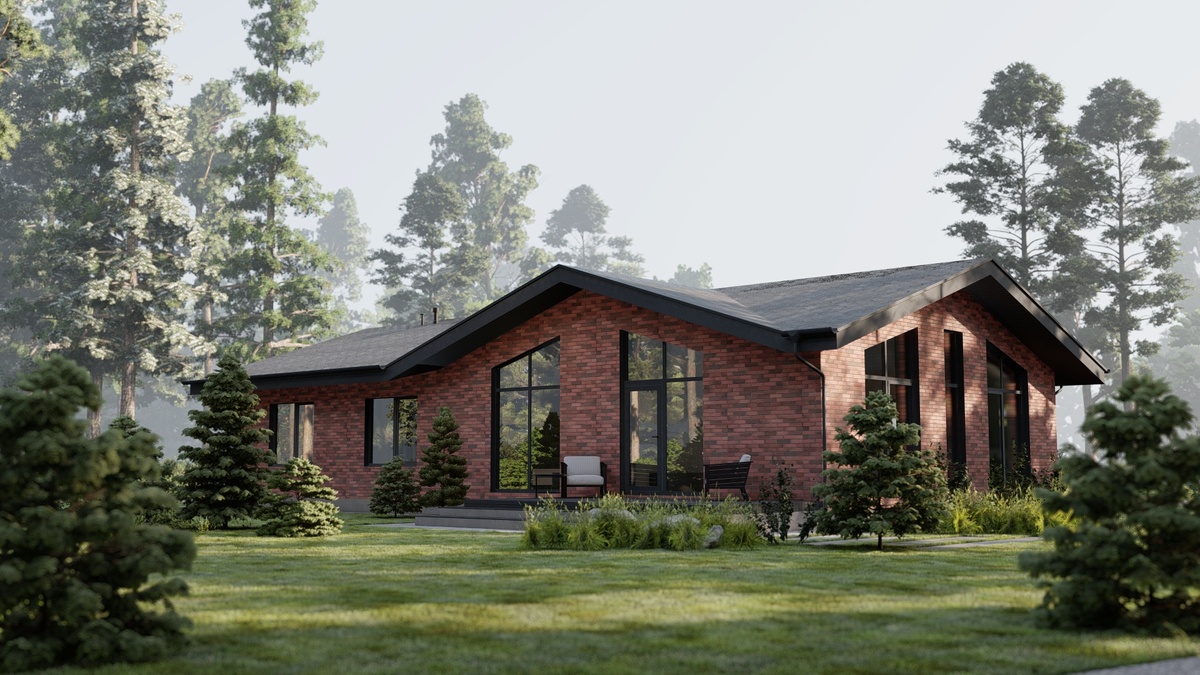 Индивидуальный дом из теплой керамики от компании ASK HOME