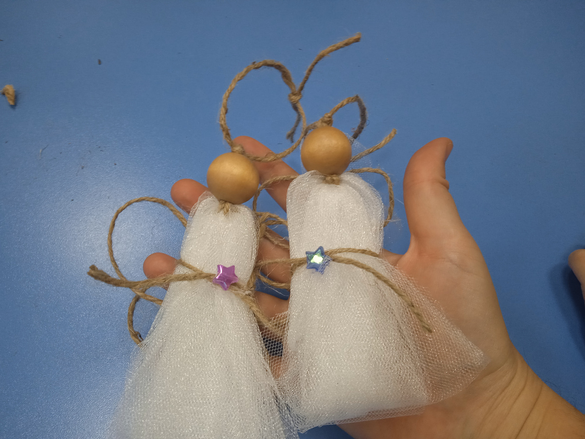 Готовые ангелочки. 