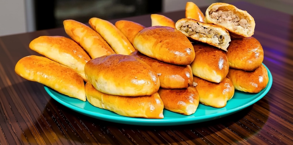 Пирожки с мясом из сувид