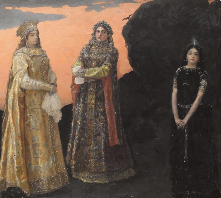 Васнецов / «Три царевны подземного царства».